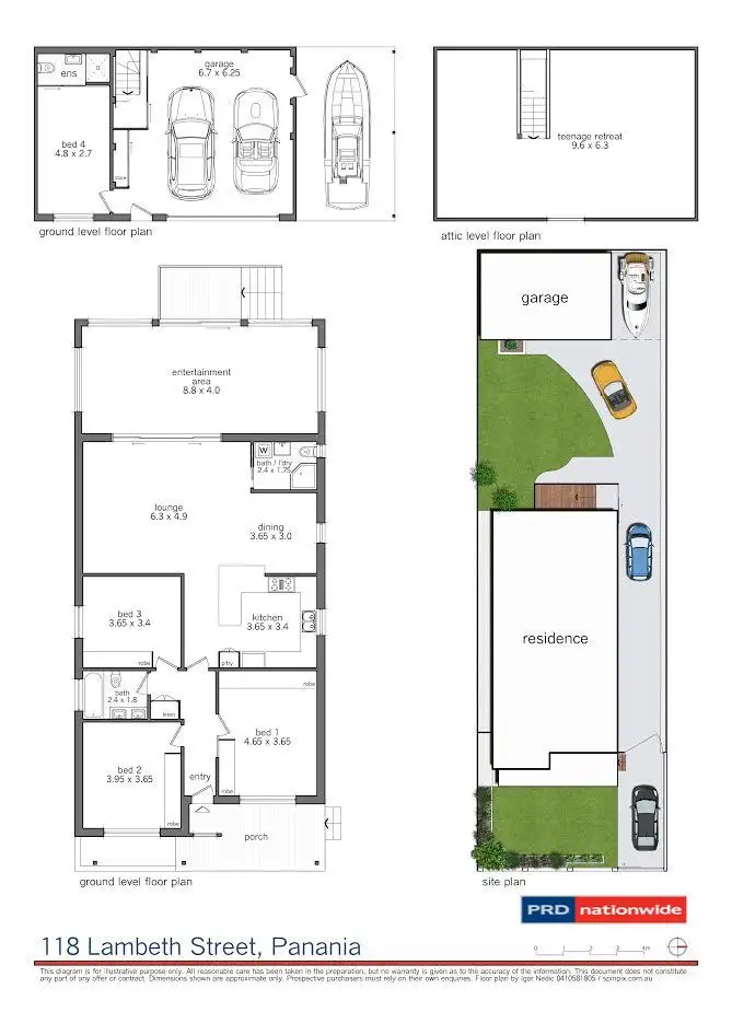 Floorplan of Homely house listing, 118 Lambeth Street, Panania NSW 2213