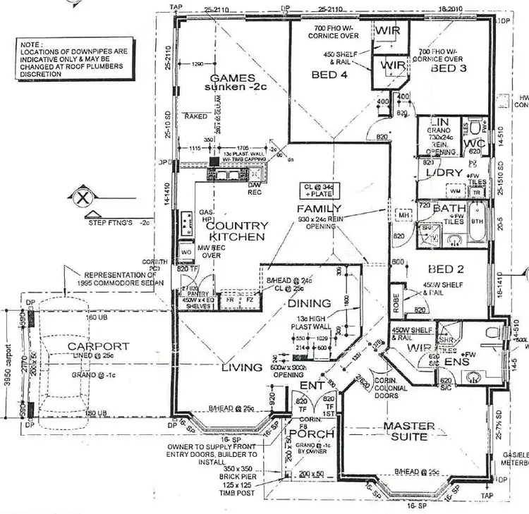 Floorplan of Homely house listing, 4 Palomino Close, Eaton WA 6232