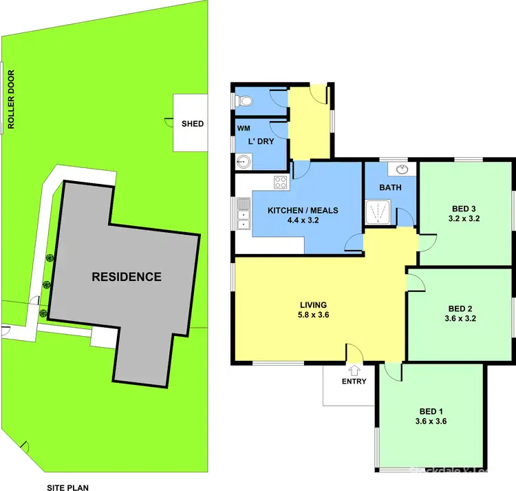 Floorplan of Homely house listing, 77 Widford Street, Glenroy VIC 3046