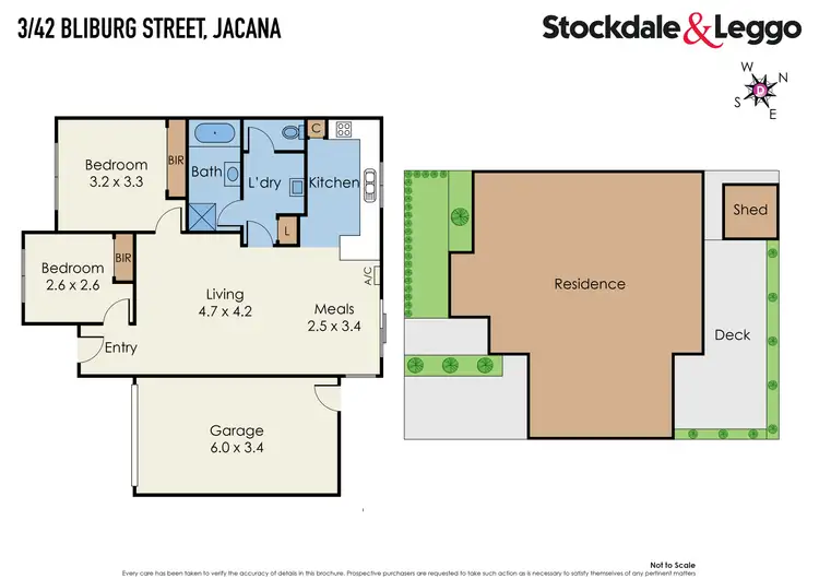 Floorplan of Homely unit listing, 3/24 Bliburg Street, Jacana VIC 3047