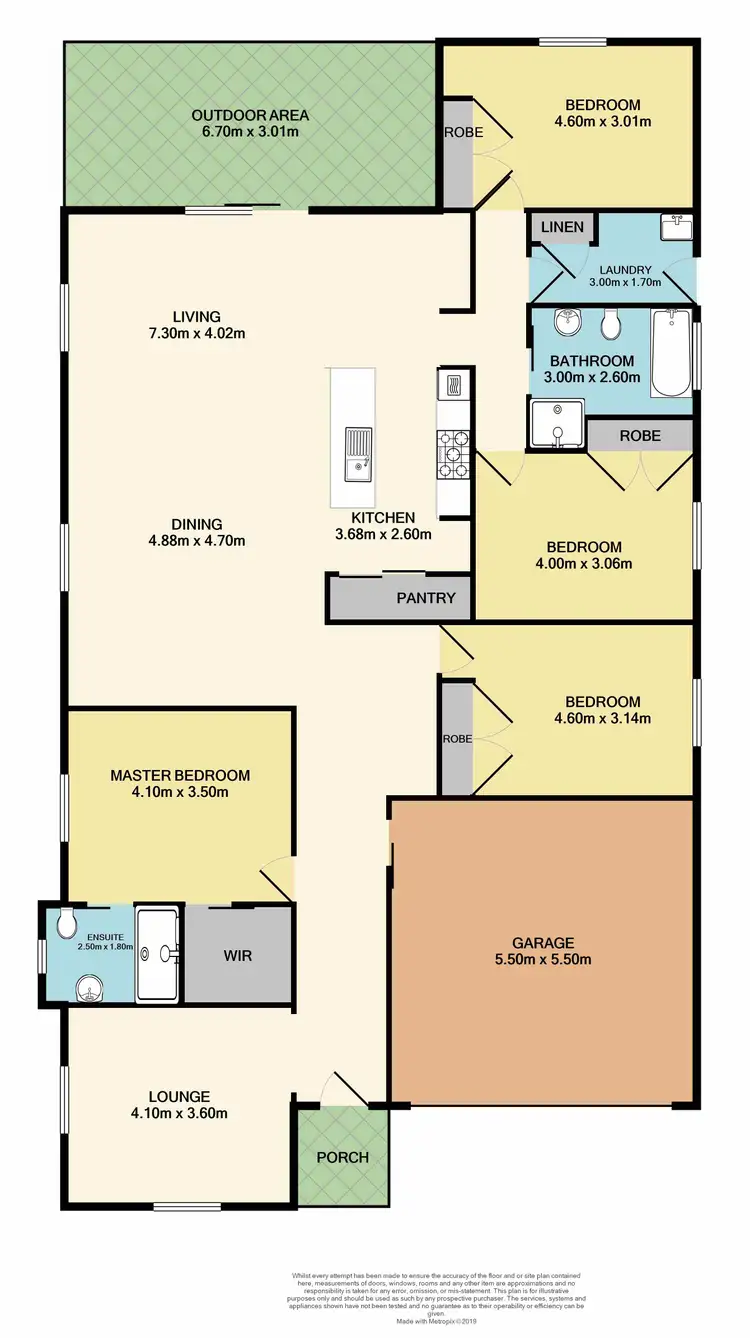 Floorplan of Homely house listing, 116 Arrowtail Street, Chisholm NSW 2322