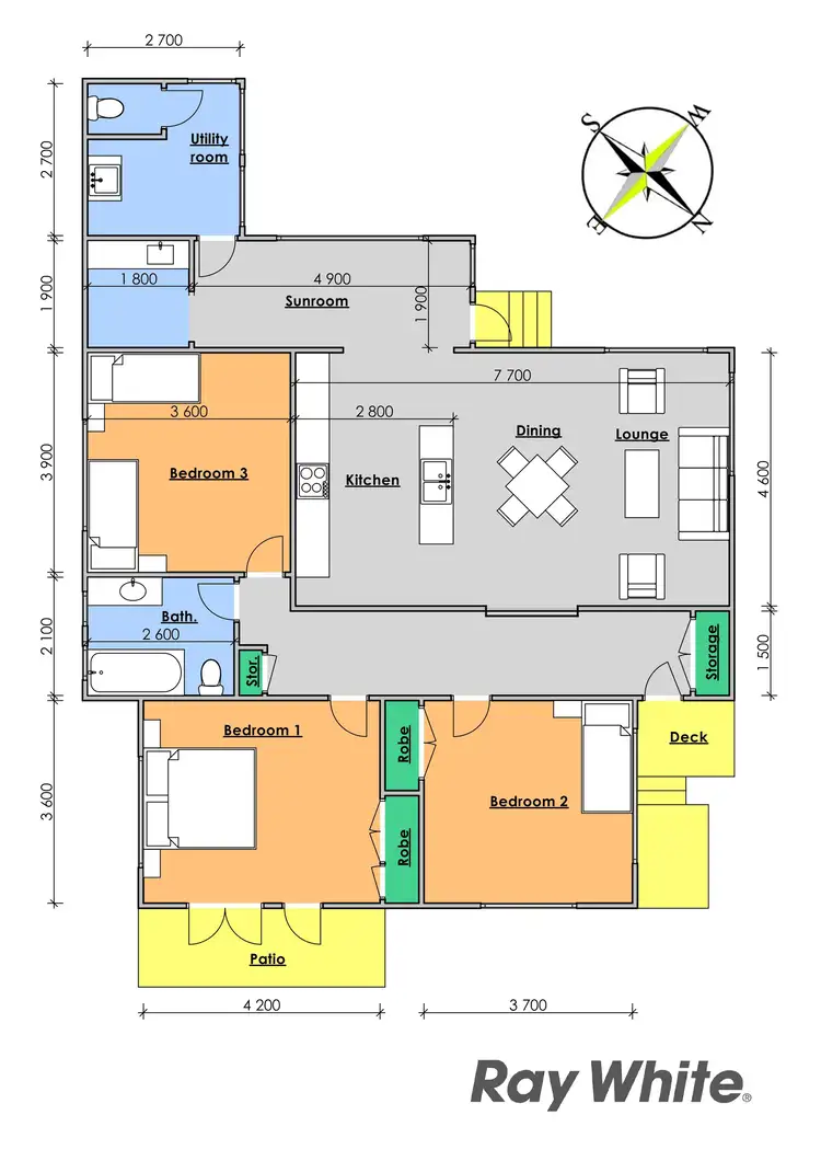 Floorplan of Homely house listing, 14 Hinten Crescent, Taree NSW 2430