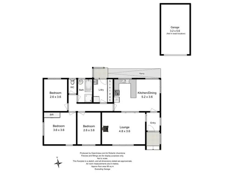 Floorplan of Homely house listing, 2 Kardinia Crescent, West Ulverstone TAS 7315