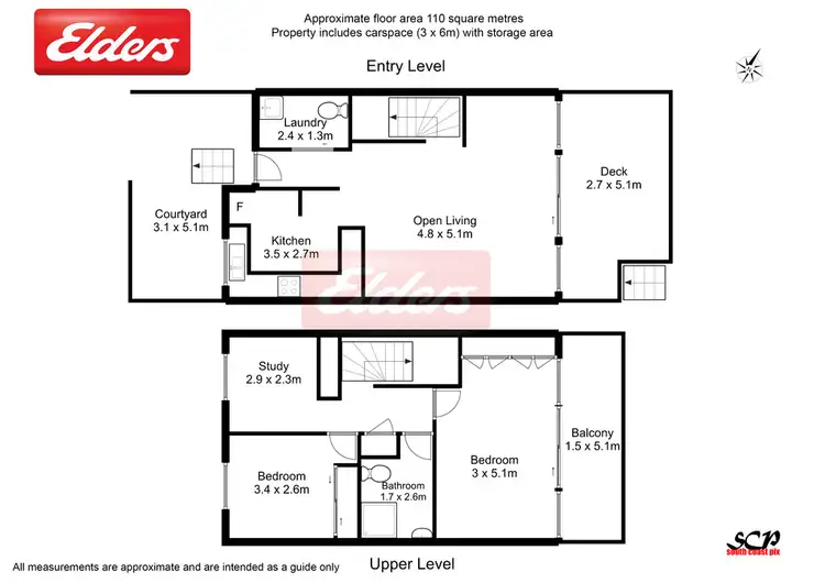 Floorplan of Homely unit listing, 3/700 BEACH ROAD, Surf Beach NSW 2536