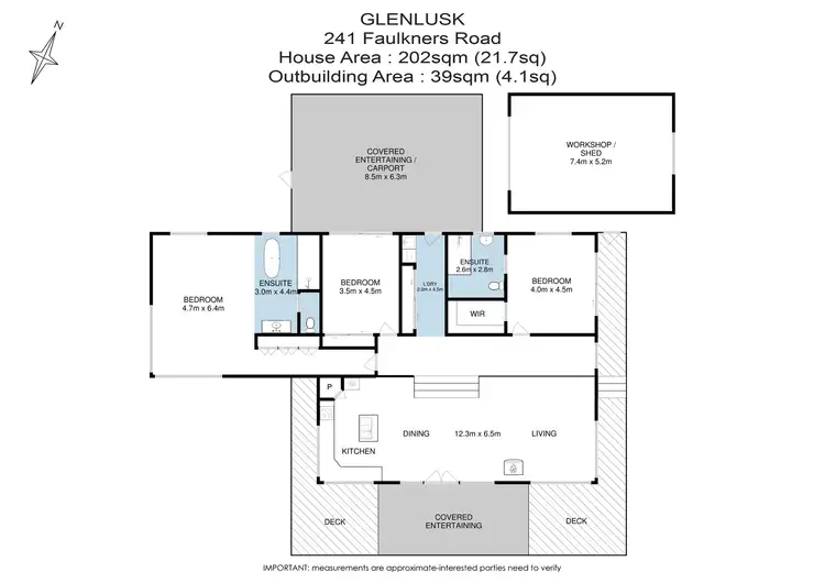 Floorplan of Homely house listing, 241 Faulkners Road, Glenlusk TAS 7012