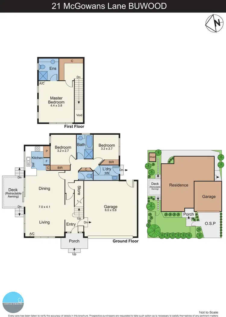 Floorplan of Homely townhouse listing, 21 Mcgowans Lane, Burwood VIC 3125