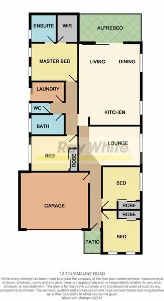 Floorplan of Homely house listing, 12 Tourmaline Road, Logan Reserve QLD 4133