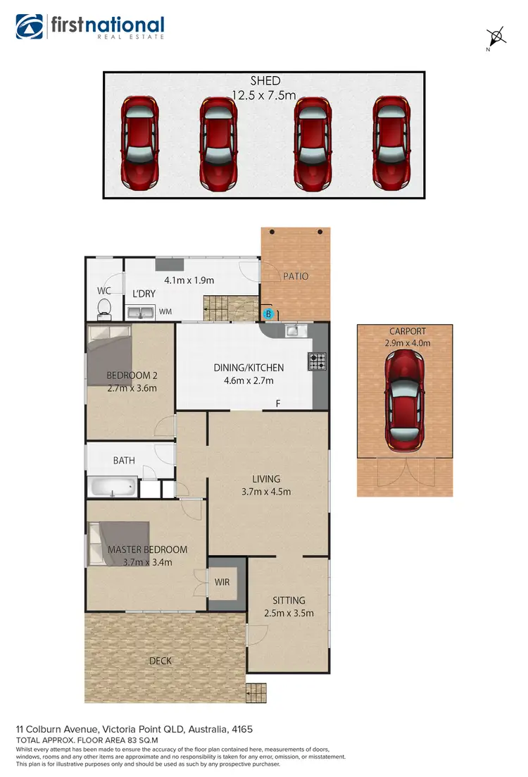 Floorplan of Homely house listing, 11 Colburn Avenue, Victoria Point QLD 4165