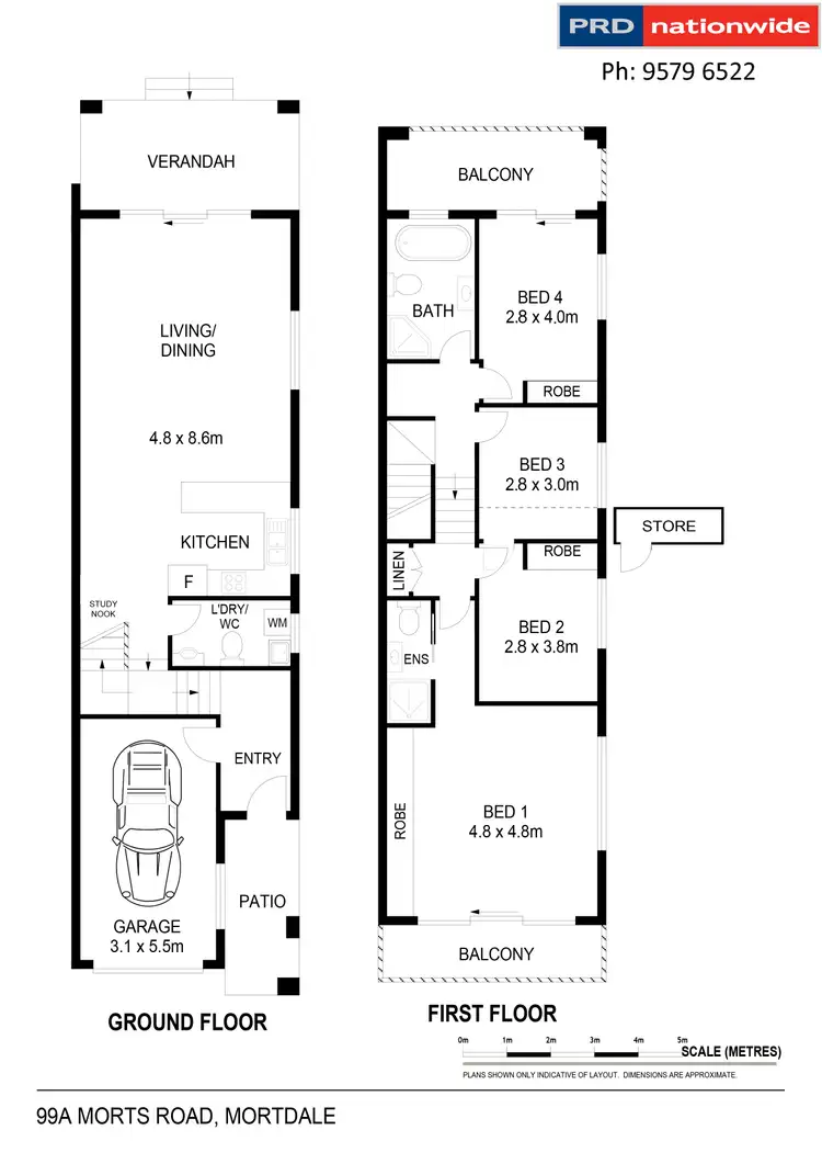 Floorplan of Homely house listing, 99A Morts Road, Mortdale NSW 2223