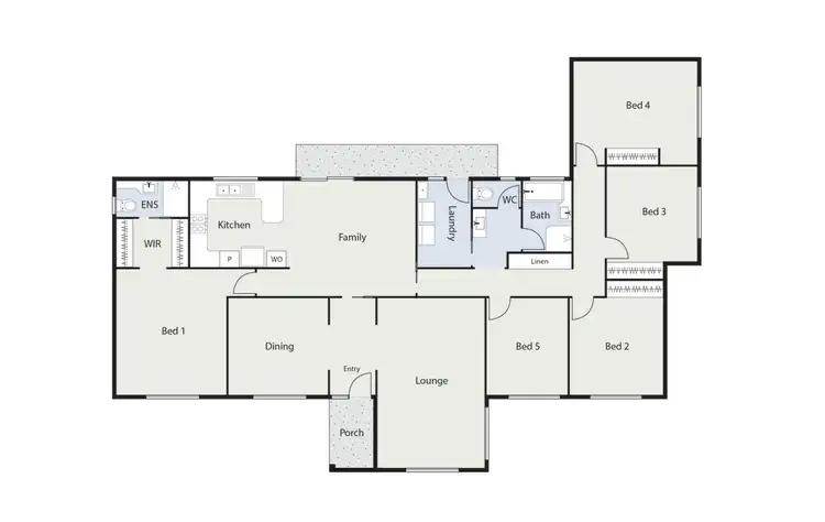 Floorplan of Homely house listing, 3 Henry Melville Crescent, Gilmore ACT 2905