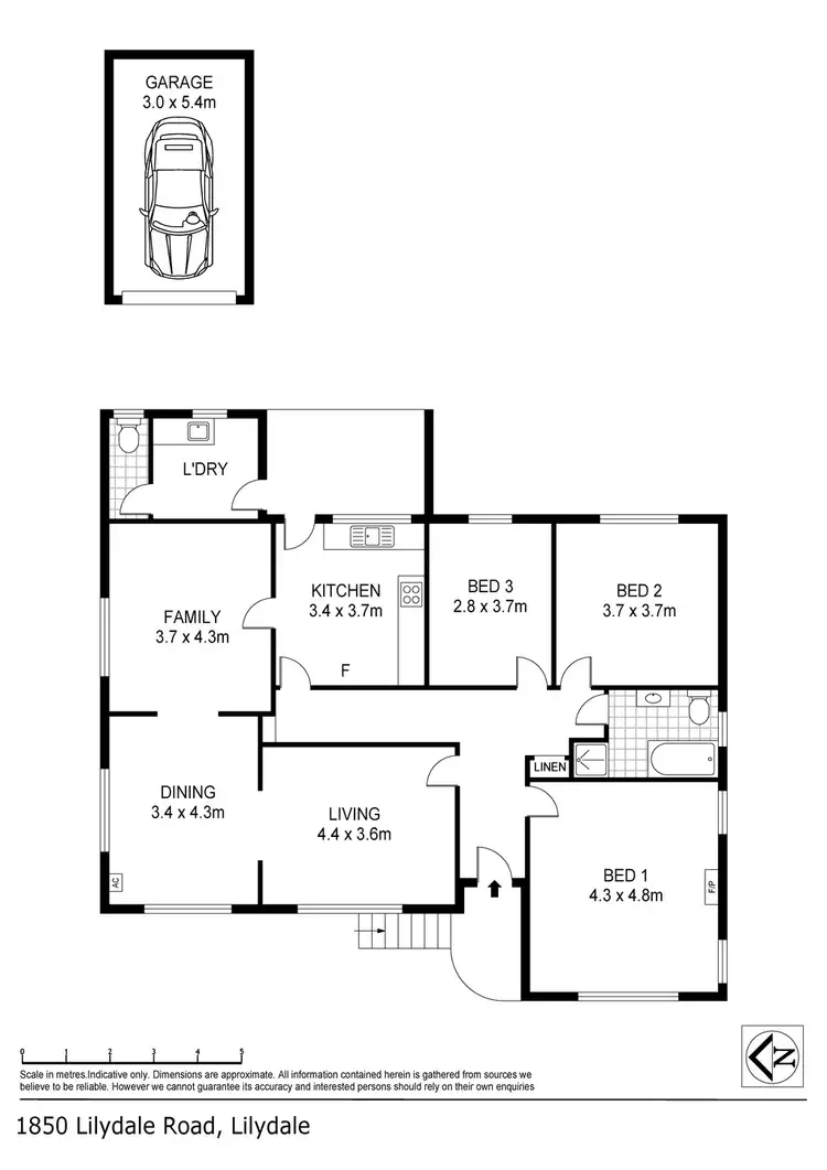 Floorplan of Homely house listing, 1850 Lilydale Road, Lilydale TAS 7268