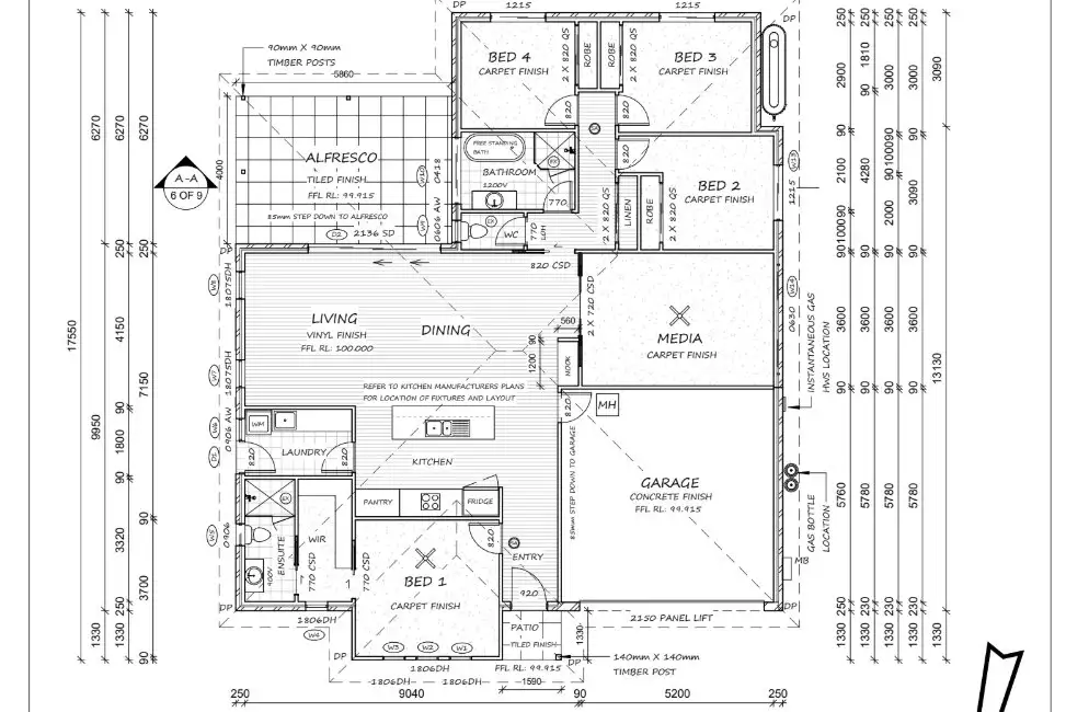 Floorplan of Homely house listing, 11 Lemongrass Circuit, Wauchope NSW 2446