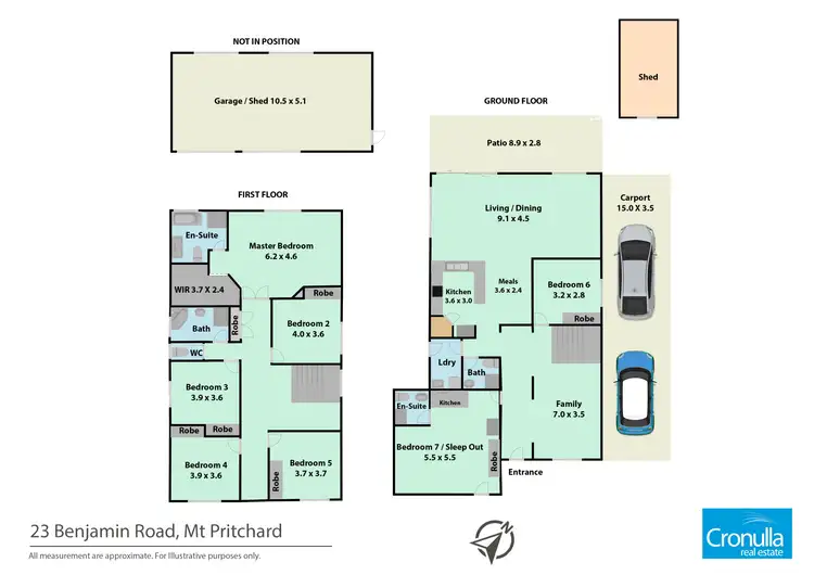 Floorplan of Homely house listing, 23 Benjamin Road, Mount Pritchard NSW 2170