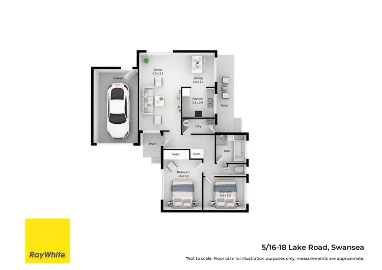 Floorplan of Homely house listing, 5/16-18 Lake Road, Swansea NSW 2281