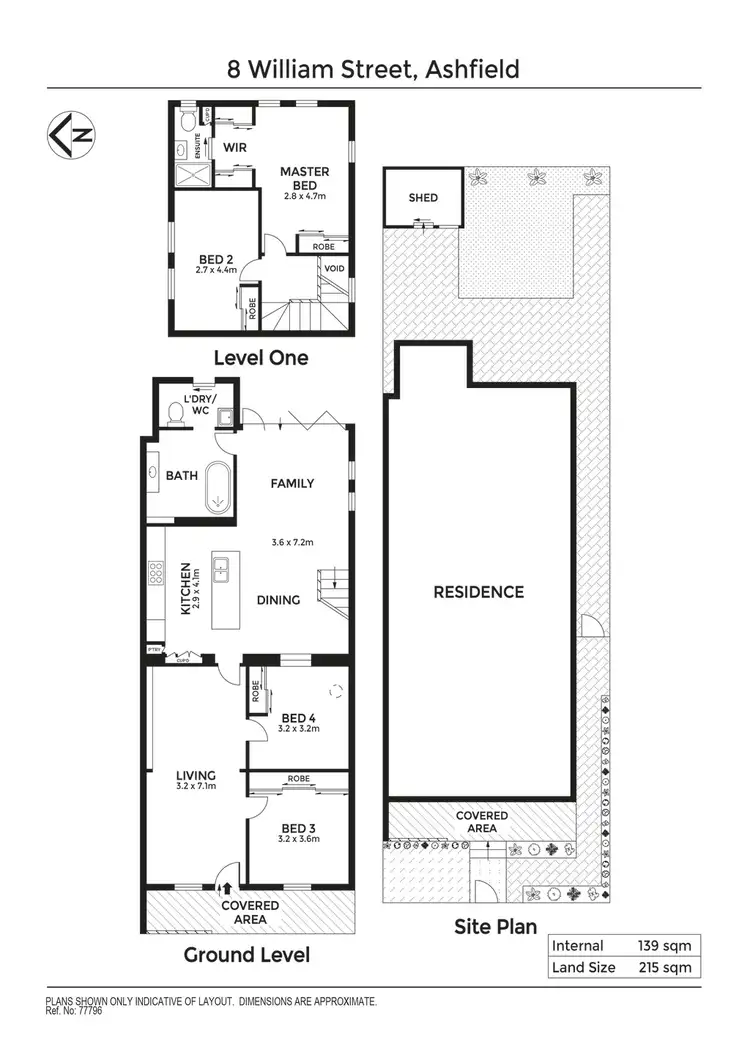Floorplan of Homely house listing, 8 William Street, Ashfield NSW 2131
