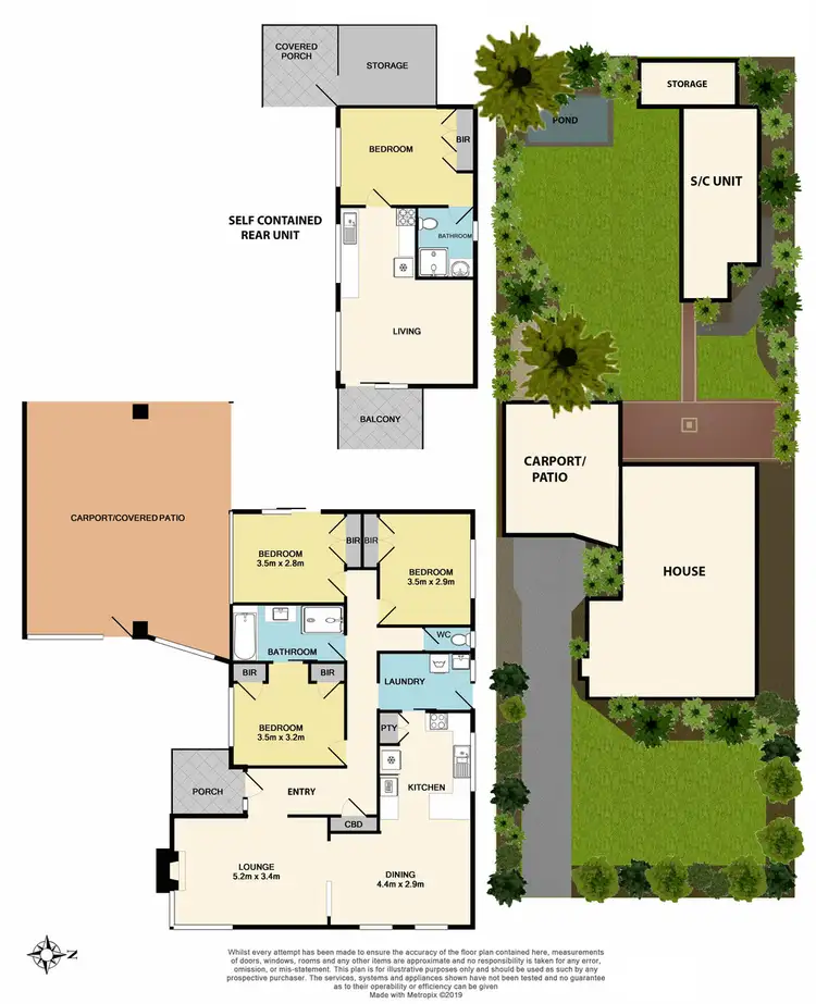 Floorplan of Homely house listing, 54 Dobson Street, Ferntree Gully VIC 3156