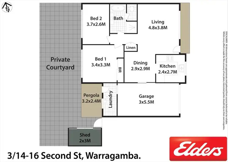 Floorplan of Homely house listing, 3/14-16 Second Street, Warragamba NSW 2752