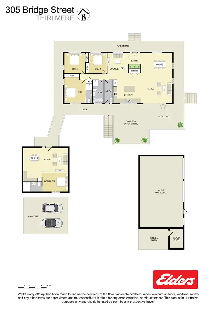 Floorplan of Homely house listing, 305 BRIDGE STREET, Thirlmere NSW 2572