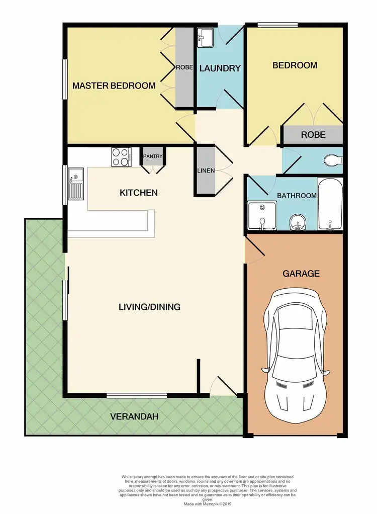 Floorplan of Homely house listing, 1/22 Caledonian Street, Aberdare NSW 2325