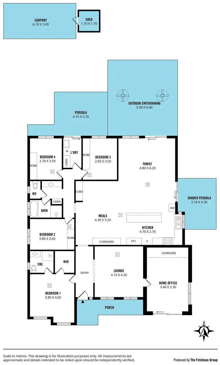 Floorplan of Homely house listing, 36 Emerald Boulevard, Aldinga Beach SA 5173