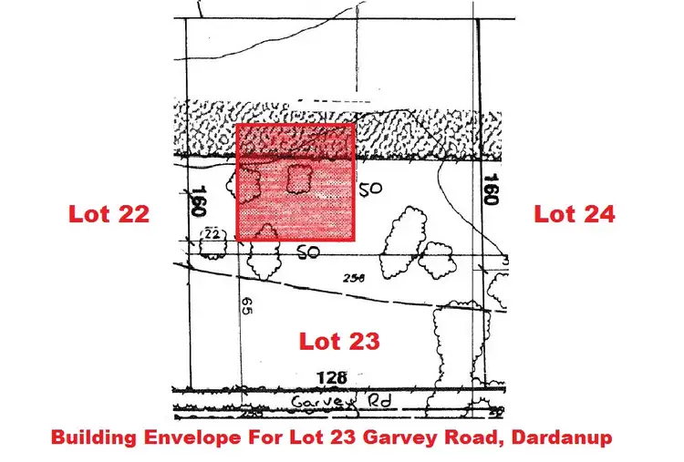 Floorplan of Homely land listing, Lot 23 Garvey Road, Dardanup WA 6236
