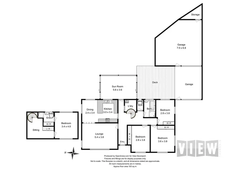 Floorplan of Homely house listing, 14 Victor Court, Devonport TAS 7310