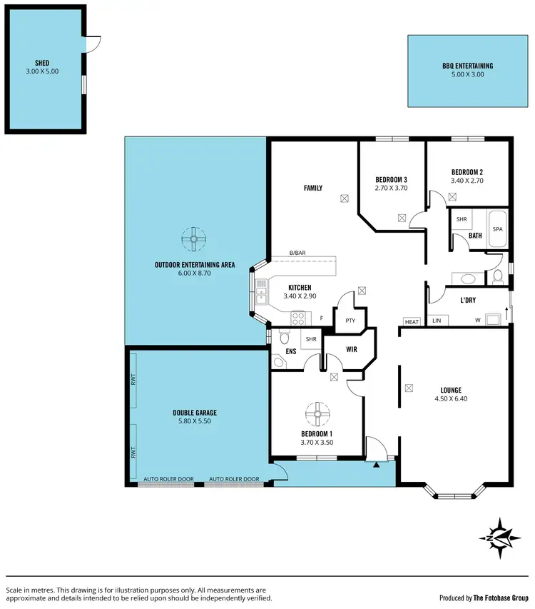 Floorplan of Homely house listing, 17 Begonia Street, Morphett Vale SA 5162