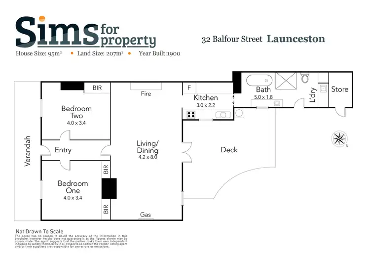 Floorplan of Homely house listing, 32 Balfour Street, Launceston TAS 7250