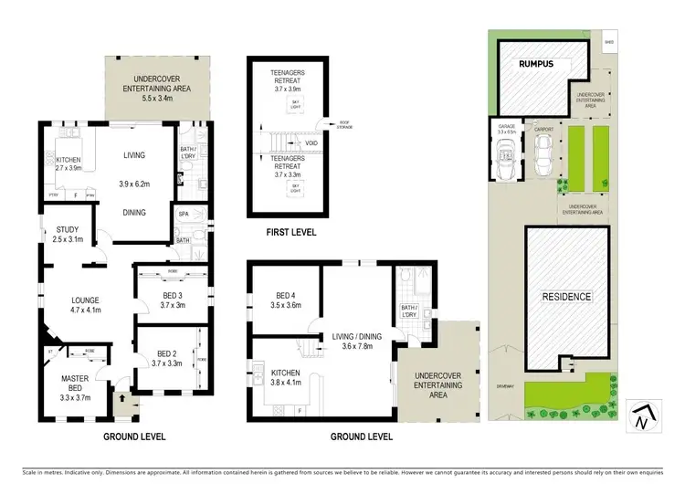 Floorplan of Homely house listing, 15 Strathmore Parade, Roseville NSW 2069