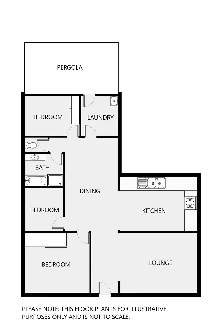 Floorplan of Homely house listing, 7 BONNER CRESCENT, Dubbo NSW 2830