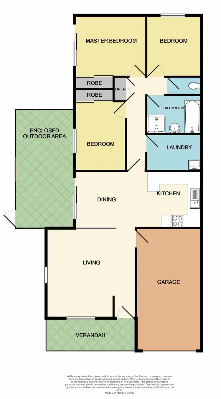 Floorplan of Homely house listing, 1/4 Proserpine Close, Ashtonfield NSW 2323