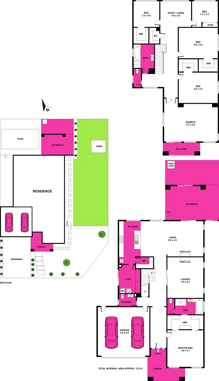 Floorplan of Homely house listing, 2 Headland Drive, Leopold VIC 3224