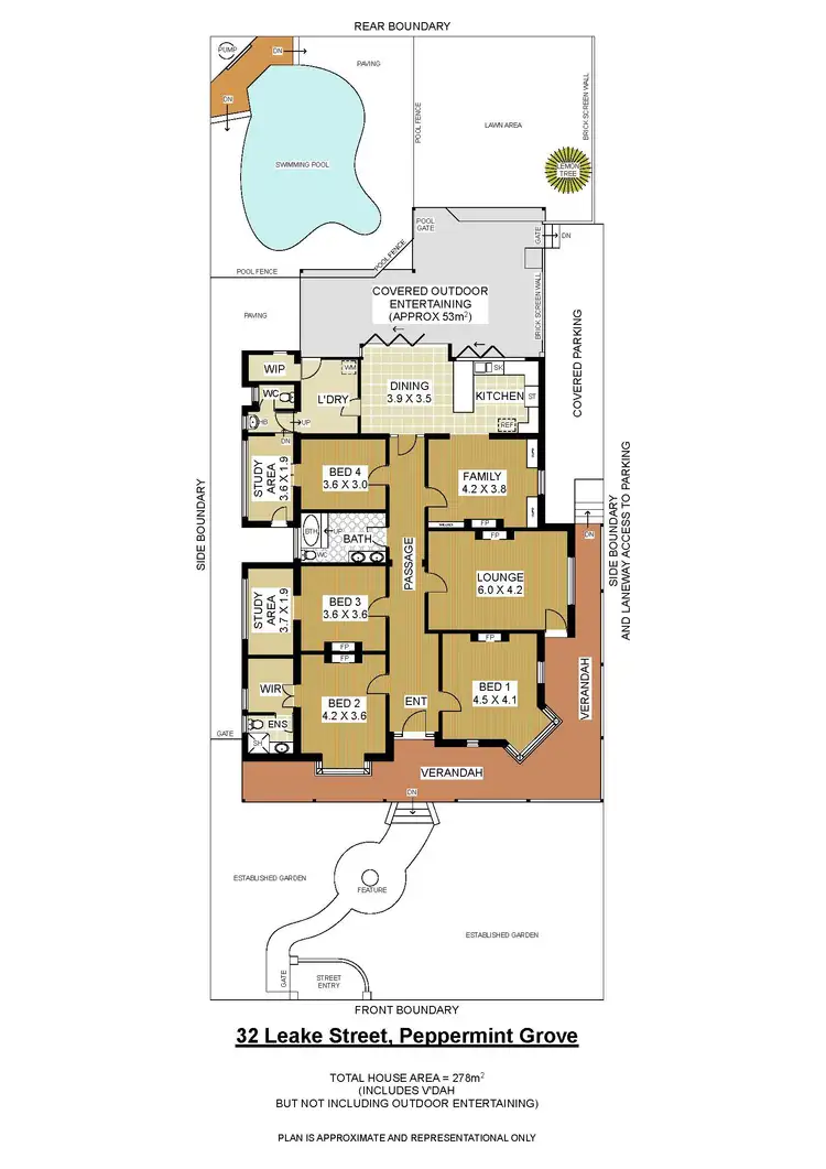 Floorplan of Homely house listing, 32 Leake Street, Peppermint Grove WA 6011