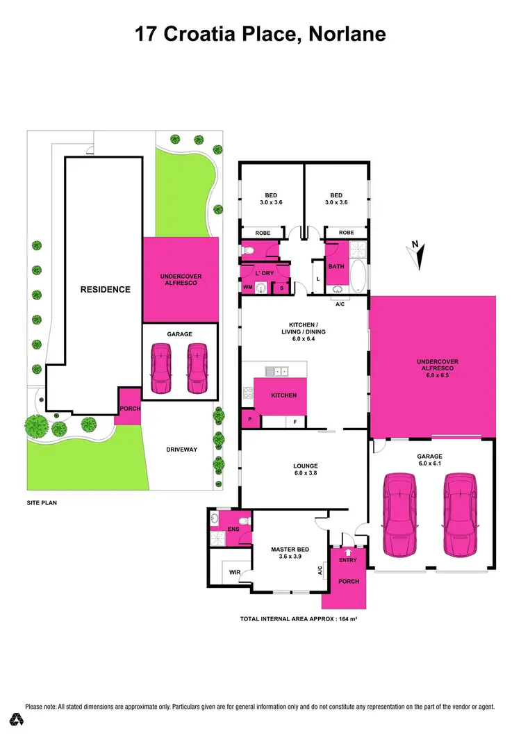 Floorplan of Homely house listing, 17 Croatia Place, Norlane VIC 3214