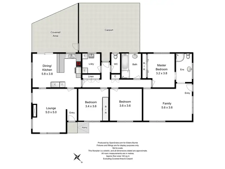 Floorplan of Homely house listing, 1 Toorak Court, Parklands TAS 7320