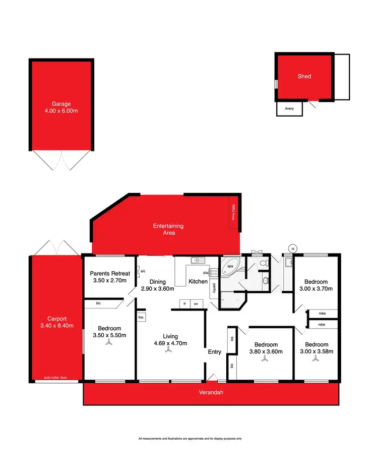 Floorplan of Homely house listing, 17 Sinclair Street, Hayborough SA 5211