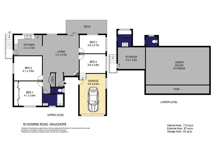 Floorplan of Homely house listing, 50 Gowrie Road, Wauchope NSW 2446