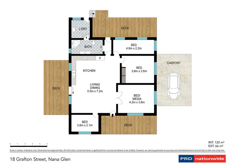 Floorplan of Homely house listing, 18 Grafton Street, Nana Glen NSW 2450