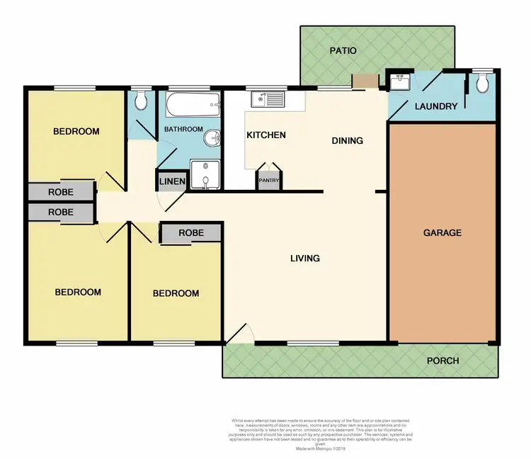 Floorplan of Homely house listing, 15 Kendall St, Bellbird NSW 2325