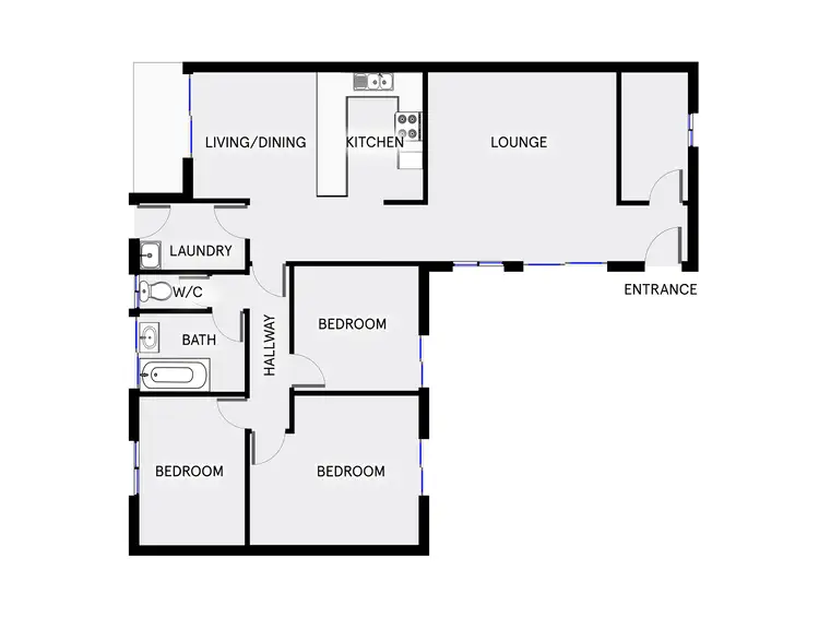 Floorplan of Homely house listing, 48 Carr Crescent, Wanniassa ACT 2903
