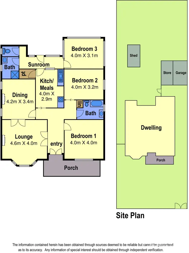 Floorplan of Homely house listing, 7 Boldrewood Parade, Reservoir VIC 3073
