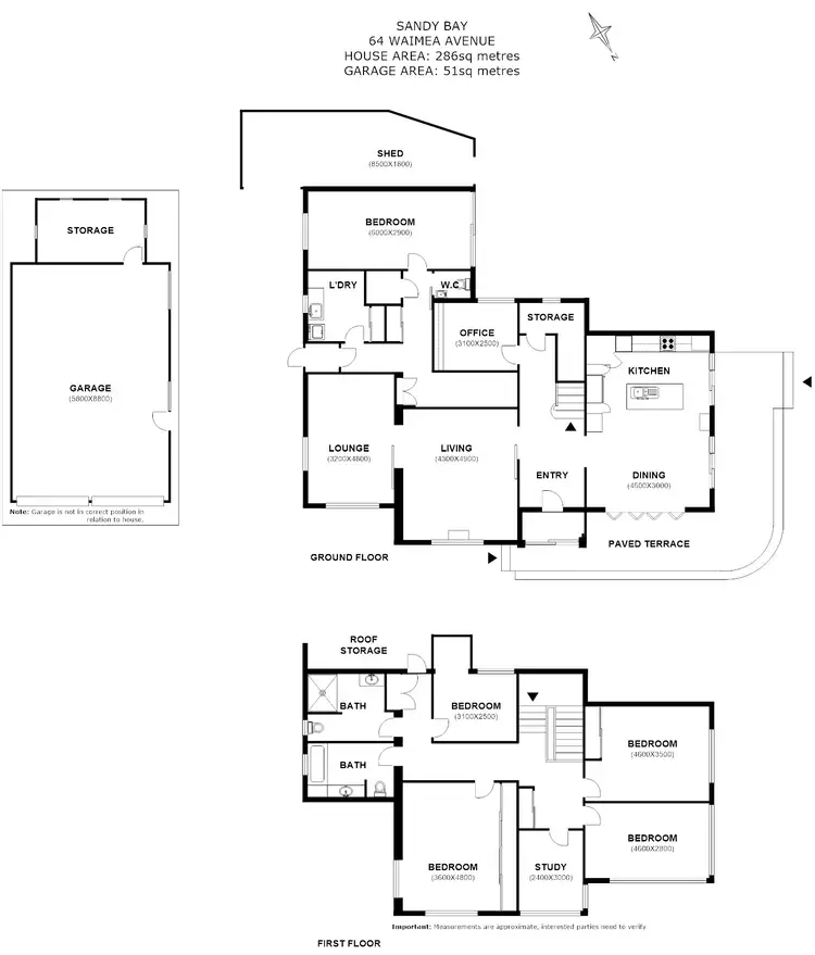 Floorplan of Homely house listing, 64 Waimea Avenue, Sandy Bay TAS 7005