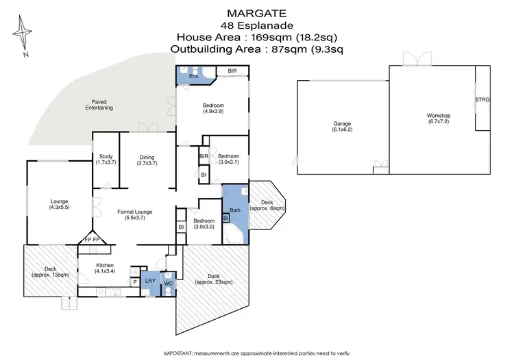 Floorplan of Homely house listing, 48 Esplanade, Margate TAS 7054