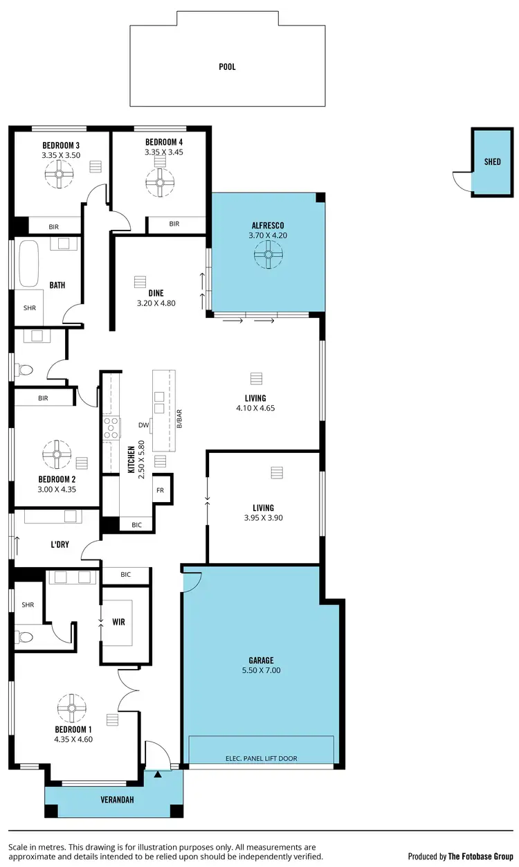 Floorplan of Homely house listing, 37 Fergusson Avenue, Craigburn Farm SA 5051