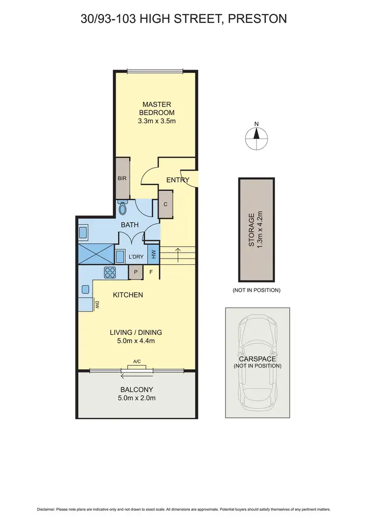 Floorplan of Homely apartment listing, 30/ 93-103 High Street, Preston VIC 3072