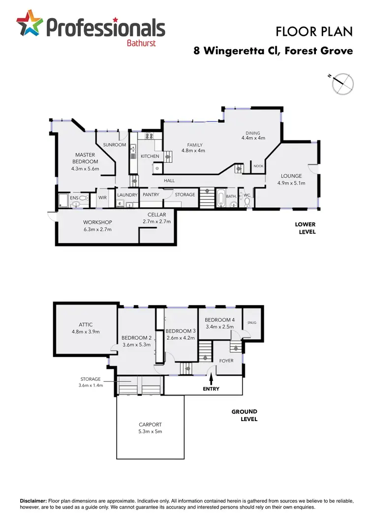 Floorplan of Homely house listing, 8 Wingeretta Close, Forest Grove NSW 2795