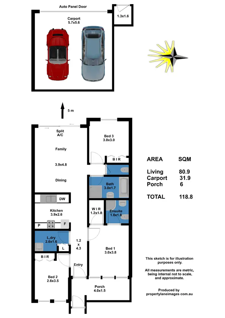 Floorplan of Homely house listing, 6 Minto Street, Blakeview SA 5114