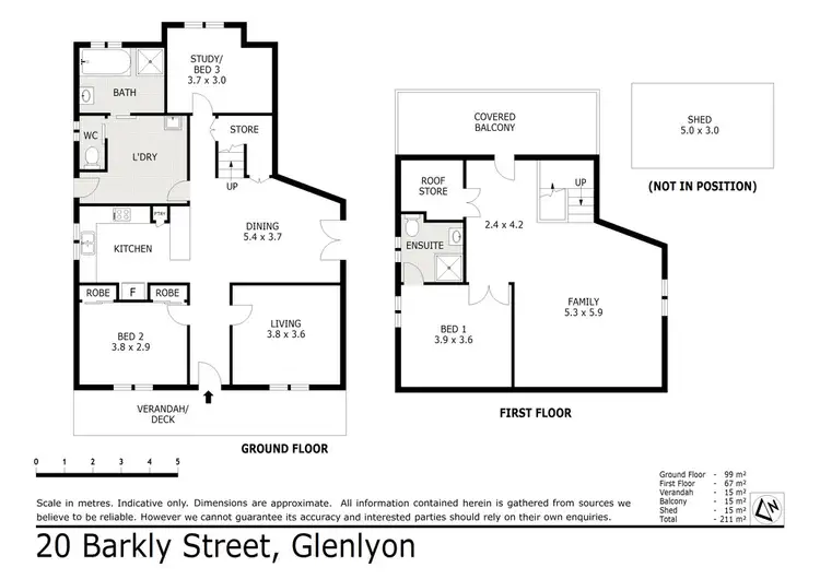Floorplan of Homely house listing, 20 Barkly Street, Glenlyon VIC 3461
