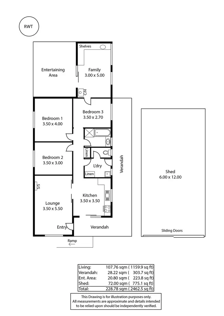 Floorplan of Homely house listing, 784 Wool Shed Road, Mypolonga SA 5254
