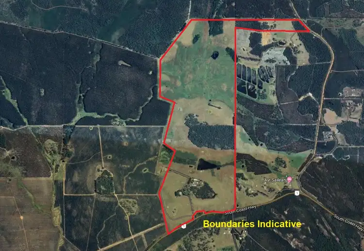 Floorplan of Homely rural property listing, 4672 South Coast Highway, Bow Bridge WA 6333